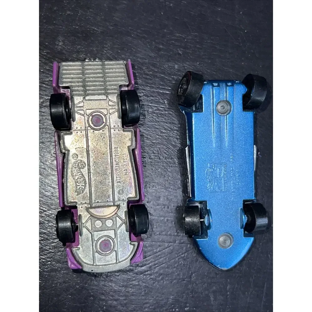 Lot 8-Matchbox-Hot Wheels-REFUSE TRUCK-Space Rover-fire Rescue-twang-Batmobile￼